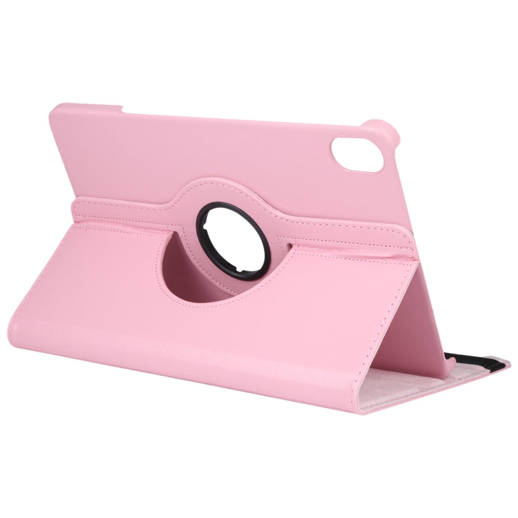 For Honor Pad 8 360 Degree Rotation Litchi Texture Flip Leather Tablet Case