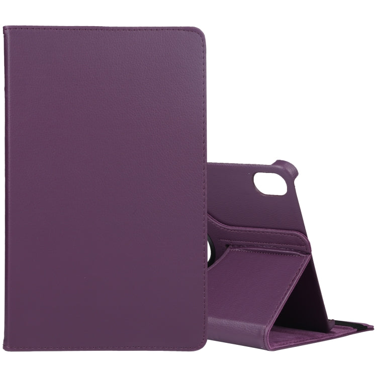 For Honor Pad 8 360 Degree Rotation Litchi Texture Flip Leather Tablet Case