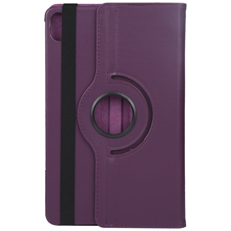 For Honor Pad 8 360 Degree Rotation Litchi Texture Flip Leather Tablet Case