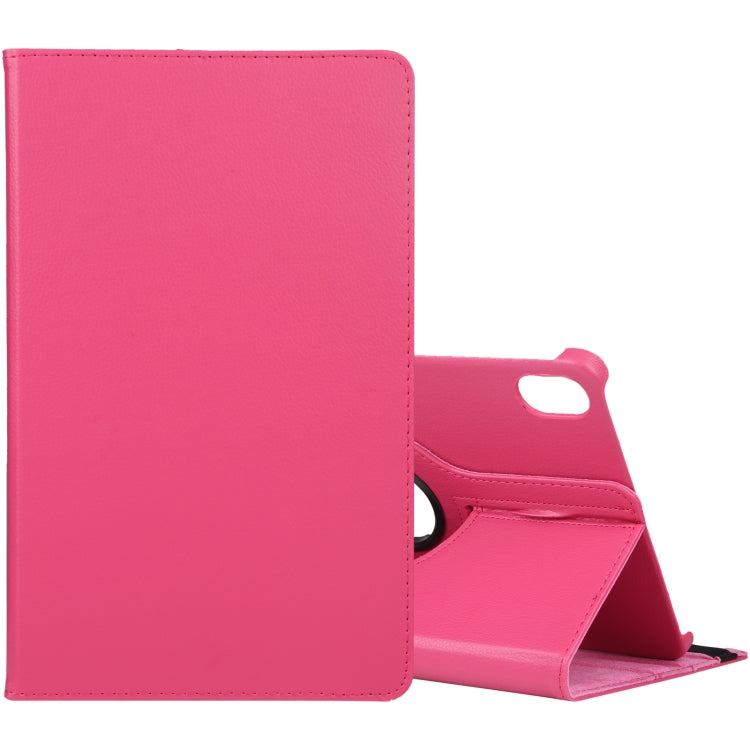 For Honor Pad 8 360 Degree Rotation Litchi Texture Flip Leather Tablet Case