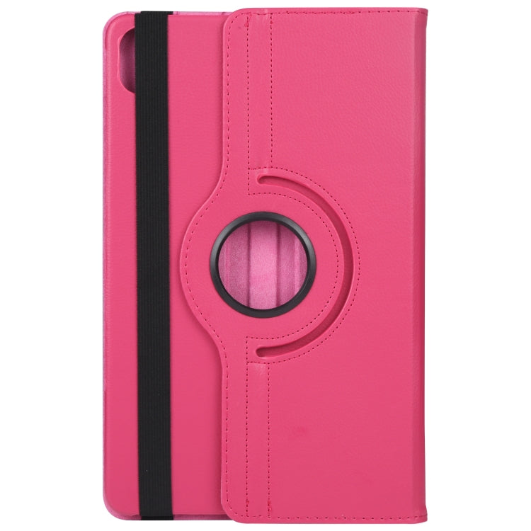 For Honor Pad 8 360 Degree Rotation Litchi Texture Flip Leather Tablet Case