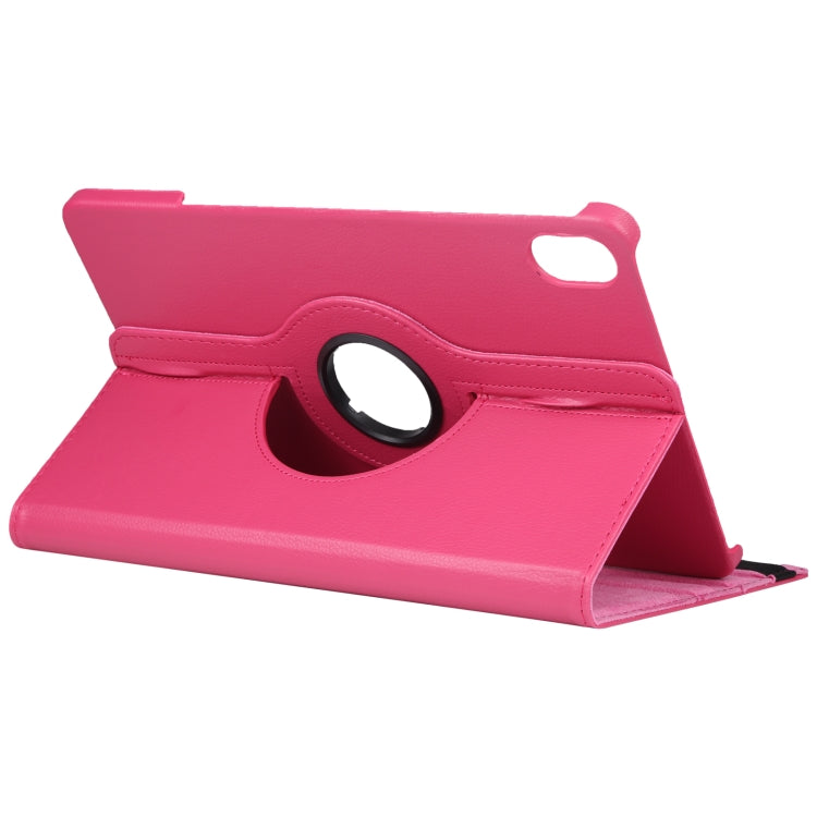 For Honor Pad 8 360 Degree Rotation Litchi Texture Flip Leather Tablet Case
