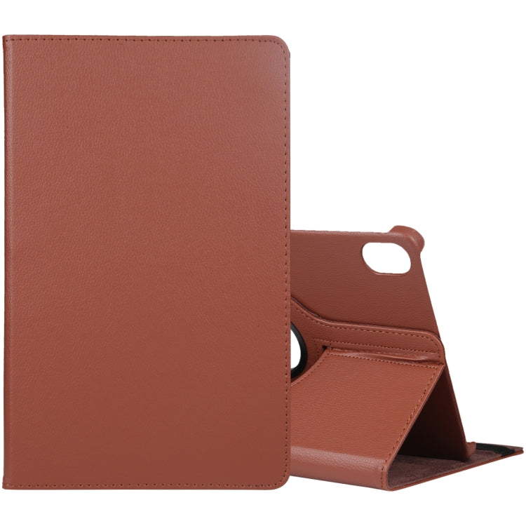 For Honor Pad 8 360 Degree Rotation Litchi Texture Flip Leather Tablet Case