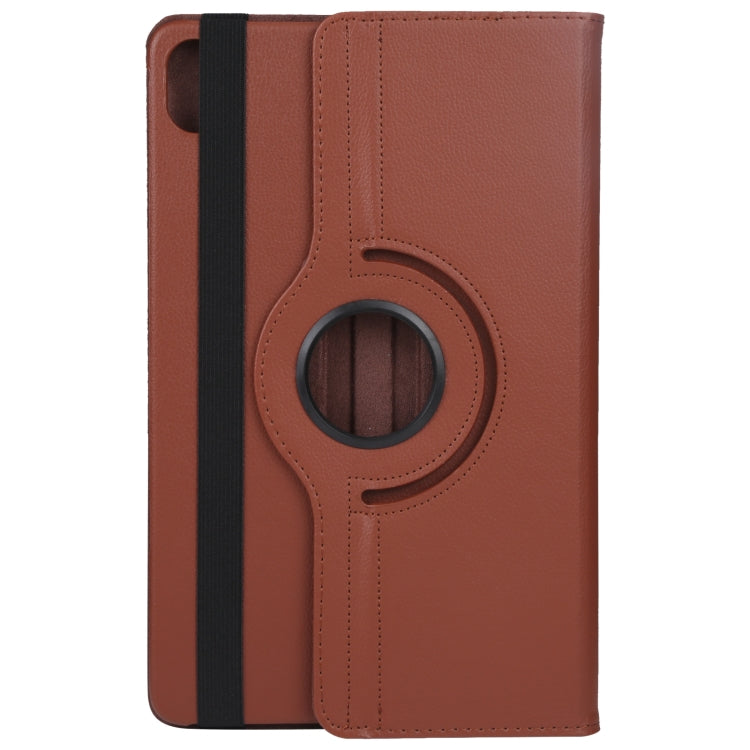 For Honor Pad 8 360 Degree Rotation Litchi Texture Flip Leather Tablet Case