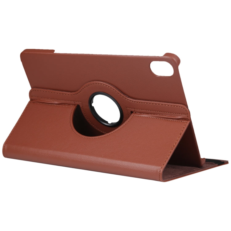 For Honor Pad 8 360 Degree Rotation Litchi Texture Flip Leather Tablet Case