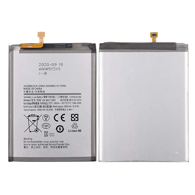 EB-BA217ABY 5000mAh Li-Polymer Battery Replacement For Samsung Galaxy A21s A12 A13 SM-A217F SM-A217M A217DS