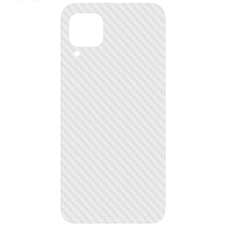 For Huawei P40 Lite / Nova 6 SE IMAK Carbon Fiber Pattern PVC Back Protective Film