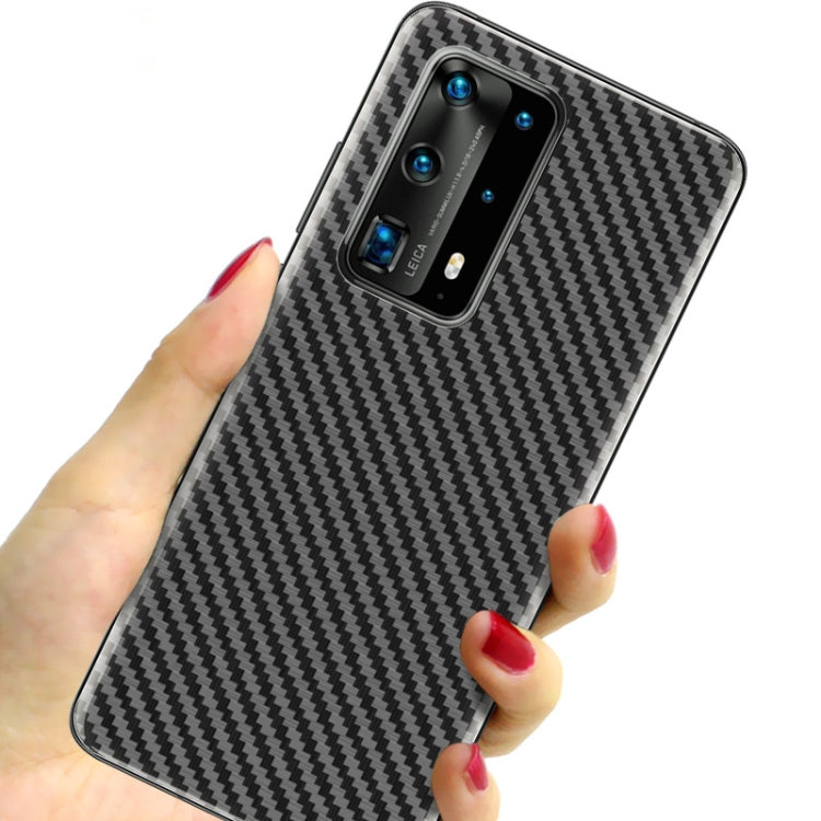For Huawei P40 Pro IMAK Carbon Fiber Pattern PVC Back Protective Film