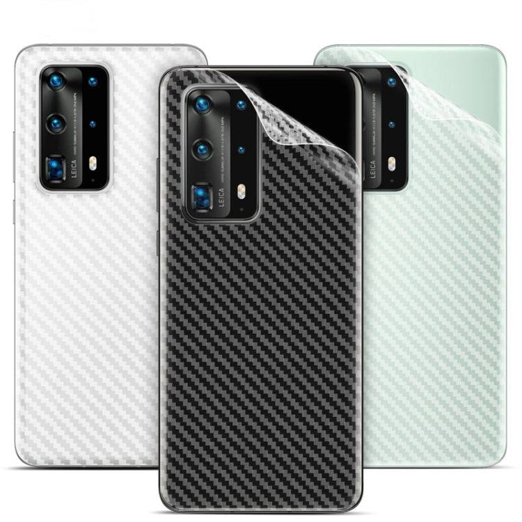 For Huawei P40 Pro IMAK Carbon Fiber Pattern PVC Back Protective Film