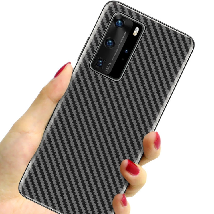 For Huawei P40 IMAK Carbon Fiber Pattern PVC Back Protective Film