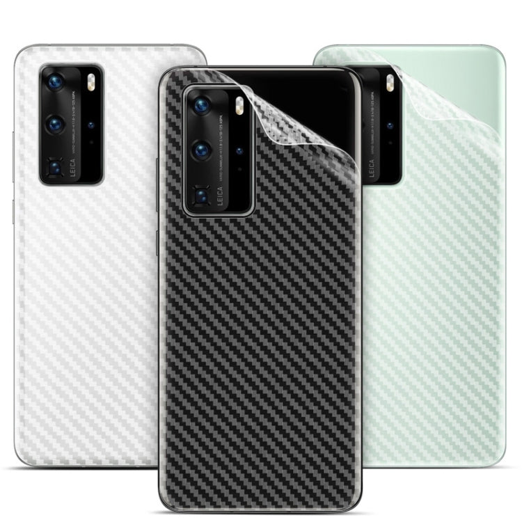 For Huawei P40 IMAK Carbon Fiber Pattern PVC Back Protective Film