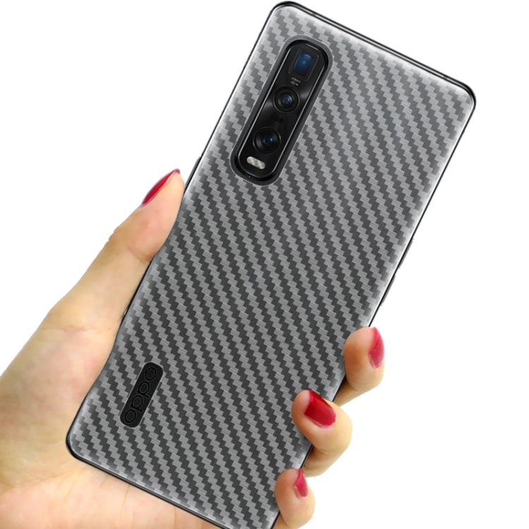 For OPPO Find X2 Pro IMAK Carbon Fiber Pattern PVC Back Protective Film