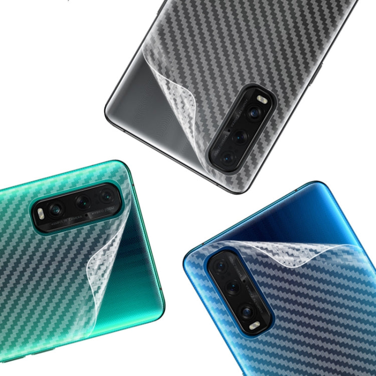 For OPPO Find X2 IMAK Carbon Fiber Pattern PVC Back Protective Film
