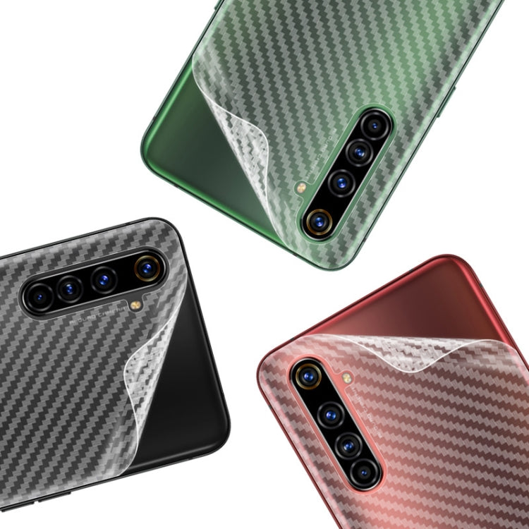 For OPPO Realme X50 Pro 5G IMAK Carbon Fiber Pattern PVC Back Protective Film