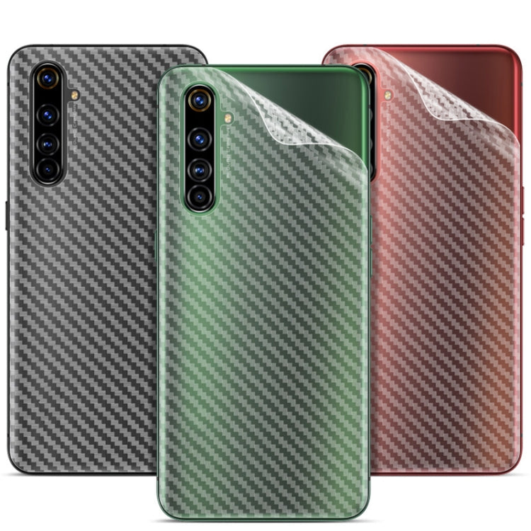 For OPPO Realme X50 Pro 5G IMAK Carbon Fiber Pattern PVC Back Protective Film