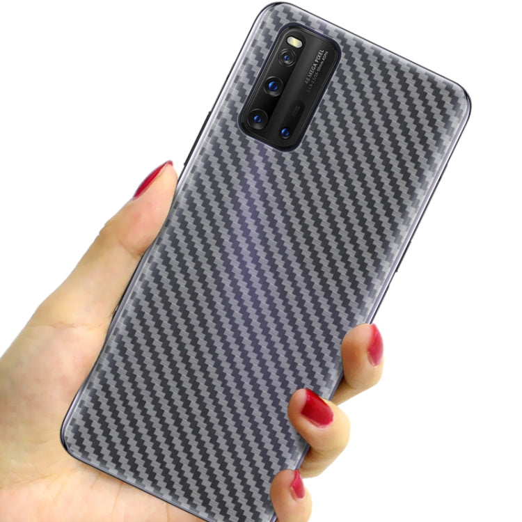 For Vivo iQOO3 5G IMAK Carbon Fiber Pattern PVC Back Protective Film