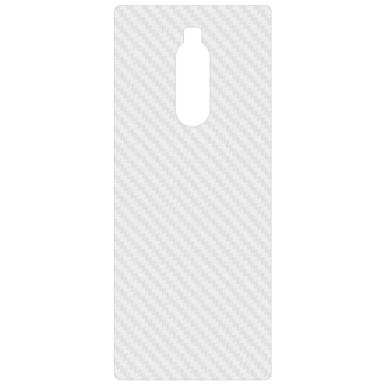 For Sony Xperia 1 IMAK Carbon Fiber Pattern PVC Back Protective Film