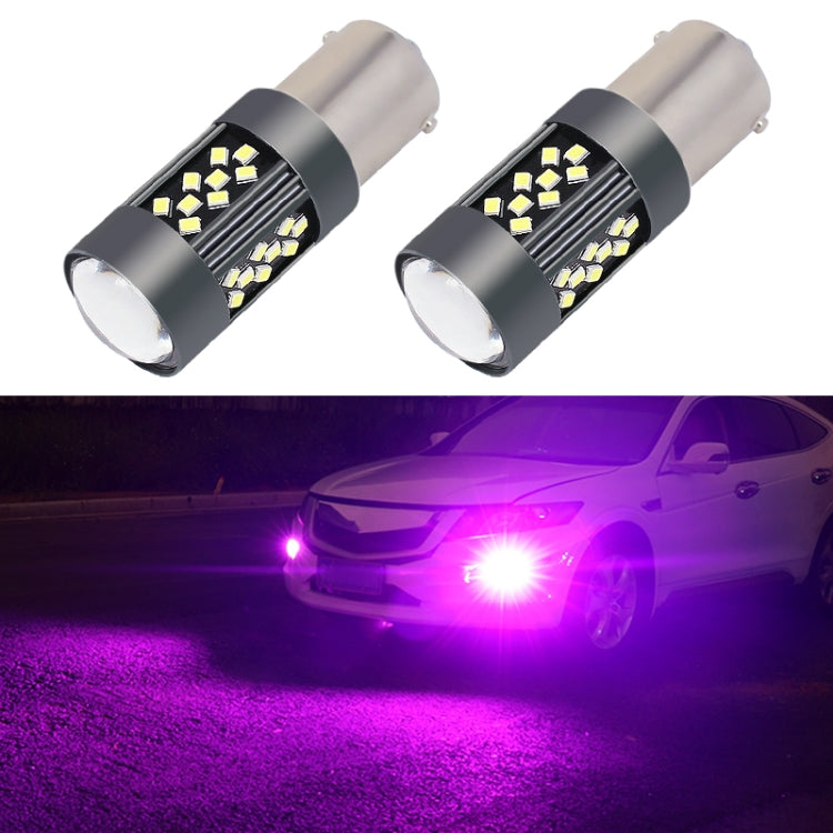 1 Pair 1156 12V 7W Continuous Car LED Fog Light