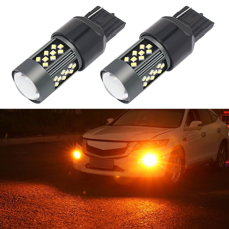 1 Pair 7440 12V 7W Continuous Car LED Fog Light