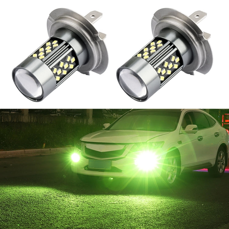 1 Pair H7 12V 7W Continuous Car LED Fog Light