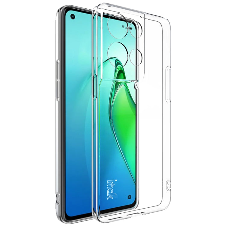 For OPPO Reno8 Pro 5G IMAK UX-10 Series Shockproof TPU Phone Case(Transparent)