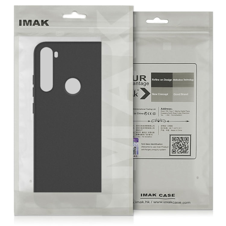 For Xiaomi 12S Ultra IMAK UC-3 Series Shockproof Frosted TPU Phone Case(Black)