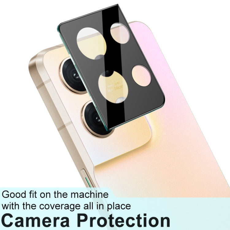 For OPPO Reno8 Pro 5G imak High Definition Integrated Glass Lens Film Black Version