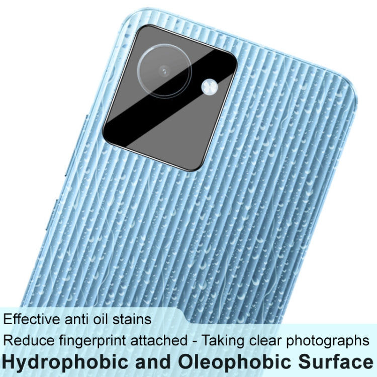 For Realme C30 4G imak High Definition Integrated Glass Lens Film Black Version