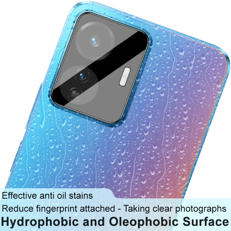 For vivo Y77 5G Global imak High Definition Integrated Glass Lens Film Black Version