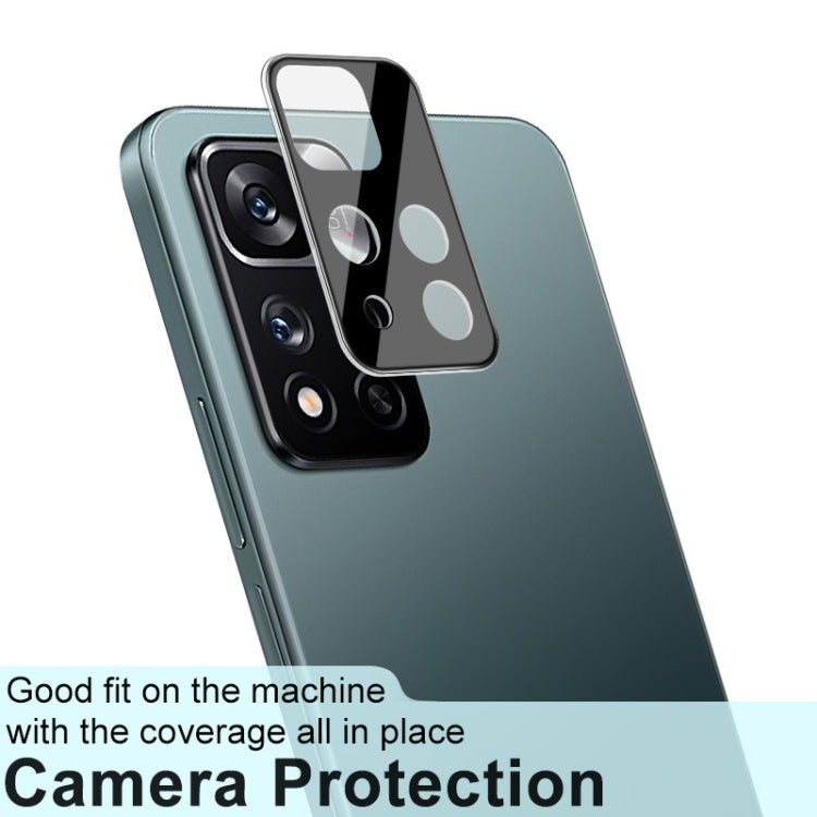 For Xiaomi Redmi Note 11 Pro 5G / 11 Pro+ 5G imak High Definition Integrated Glass Lens Film Black Version