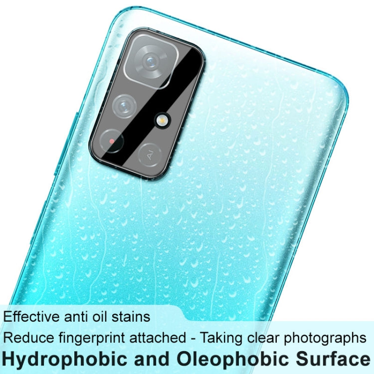 For Xiaomi Redmi Note 11 5G / Note 11T 5G imak High Definition Integrated Glass Lens Film Black Version