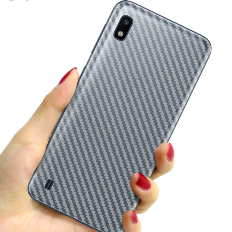 For Galaxy A10 IMAK Carbon Fiber Pattern PVC Back Protective Film