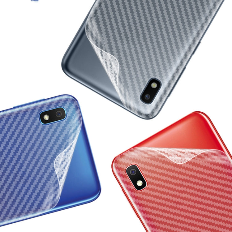 For Galaxy A10 IMAK Carbon Fiber Pattern PVC Back Protective Film