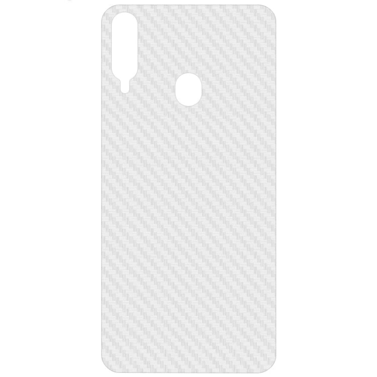 For Galaxy A20s IMAK Carbon Fiber Pattern PVC Back Protective Film