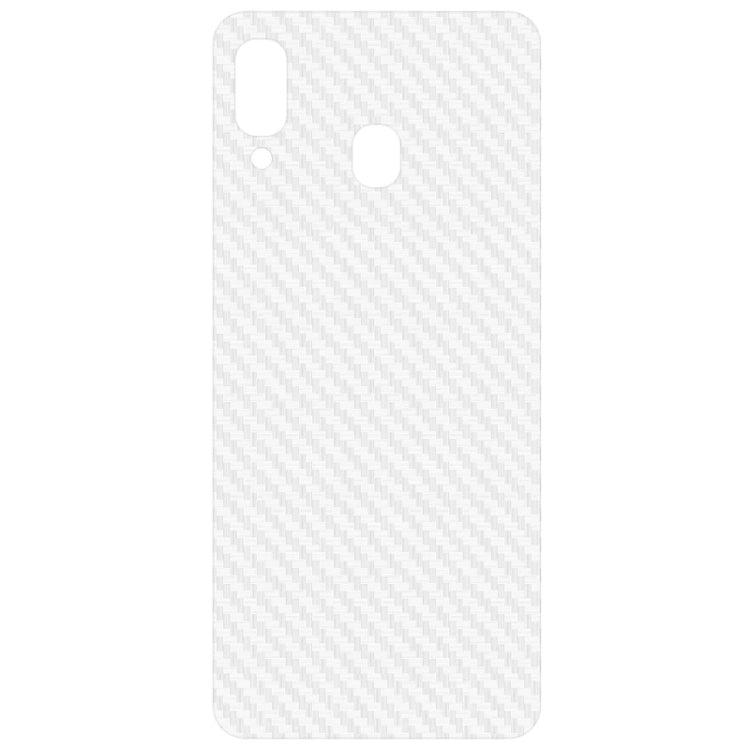 For Galaxy A30 IMAK Carbon Fiber Pattern PVC Back Protective Film