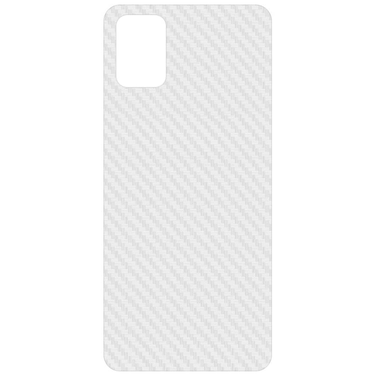 For Galaxy A51 IMAK Carbon Fiber Pattern PVC Back Protective Film