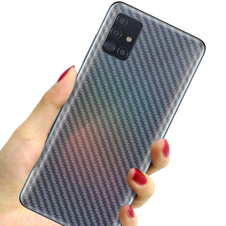 For Galaxy A51 IMAK Carbon Fiber Pattern PVC Back Protective Film