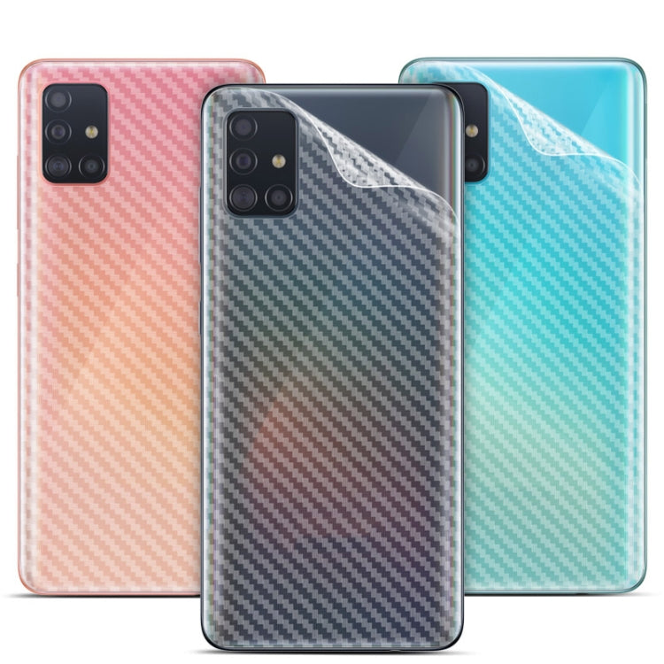 For Galaxy A51 IMAK Carbon Fiber Pattern PVC Back Protective Film