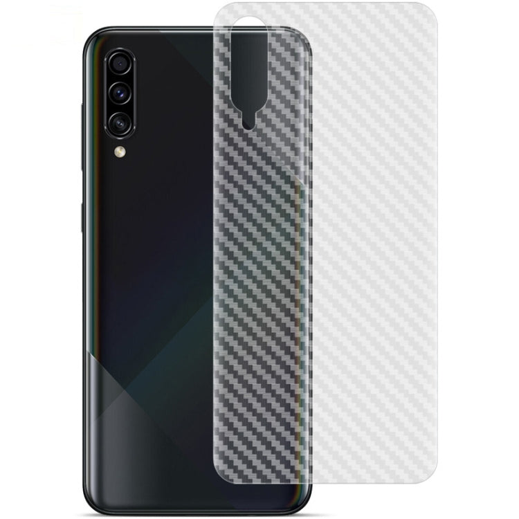 For Galaxy A70s IMAK Carbon Fiber Pattern PVC Back Protective Film