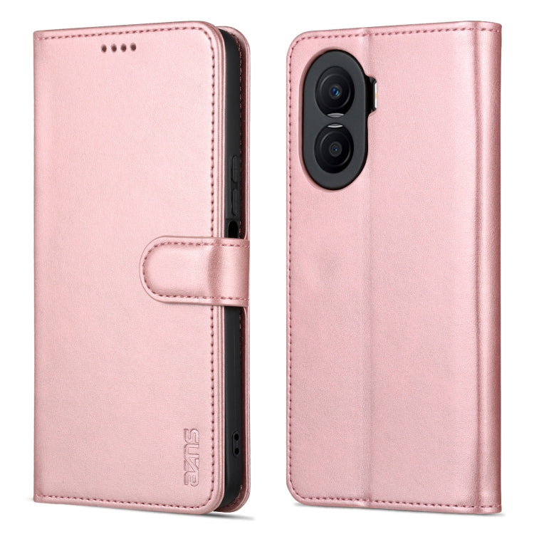 For Honor X40i AZNS Skin Feel Calf Texture Flip Leather Phone Case