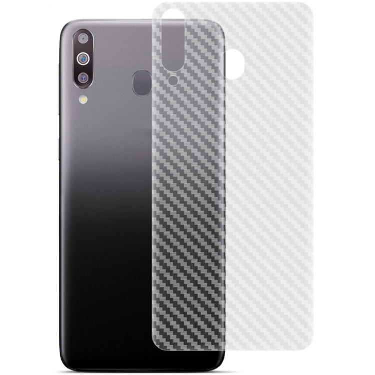 For Galaxy M30 IMAK Carbon Fiber Pattern PVC Back Protective Film