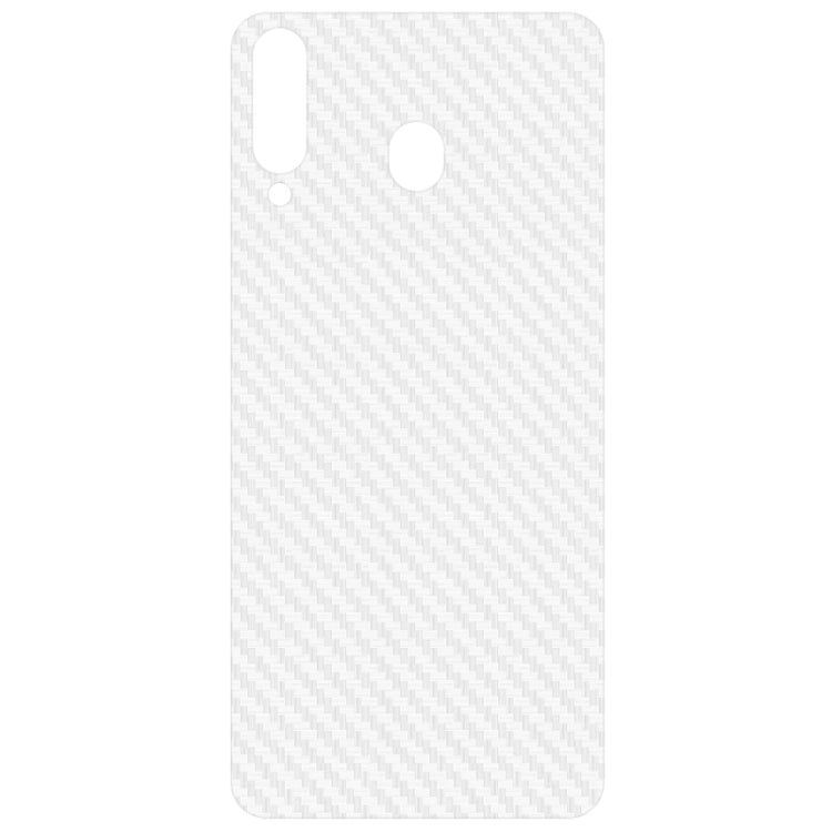 For Galaxy M30 IMAK Carbon Fiber Pattern PVC Back Protective Film