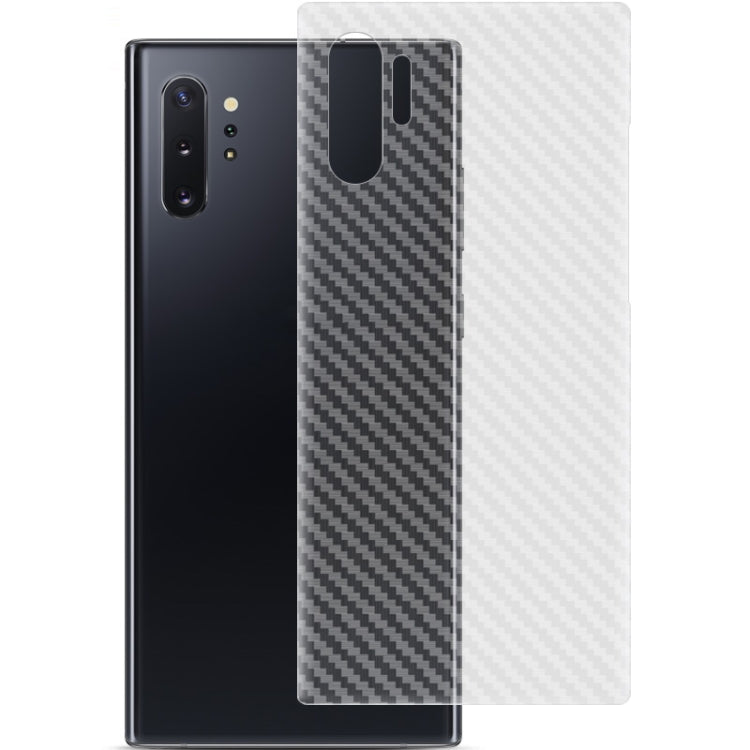 For Galaxy Note 10+ IMAK Carbon Fiber Pattern PVC Back Protective Film