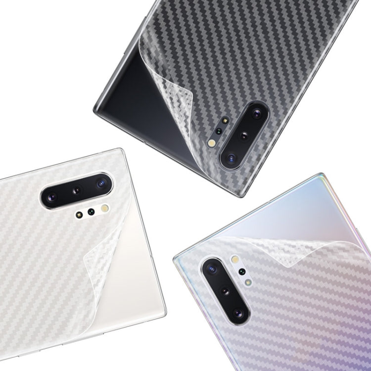 For Galaxy Note 10+ IMAK Carbon Fiber Pattern PVC Back Protective Film