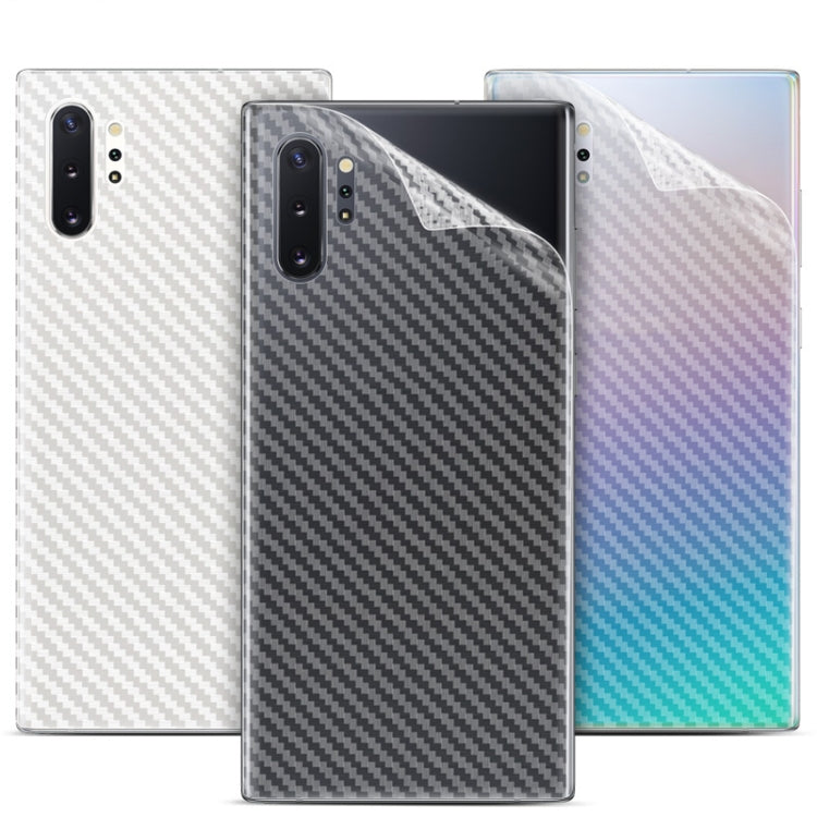 For Galaxy Note 10+ IMAK Carbon Fiber Pattern PVC Back Protective Film