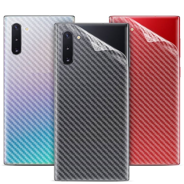For Galaxy Note 10 IMAK Carbon Fiber Pattern PVC Back Protective Film