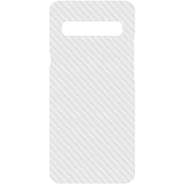 For Galaxy S10 5G IMAK Carbon Fiber Pattern PVC Back Protective Film