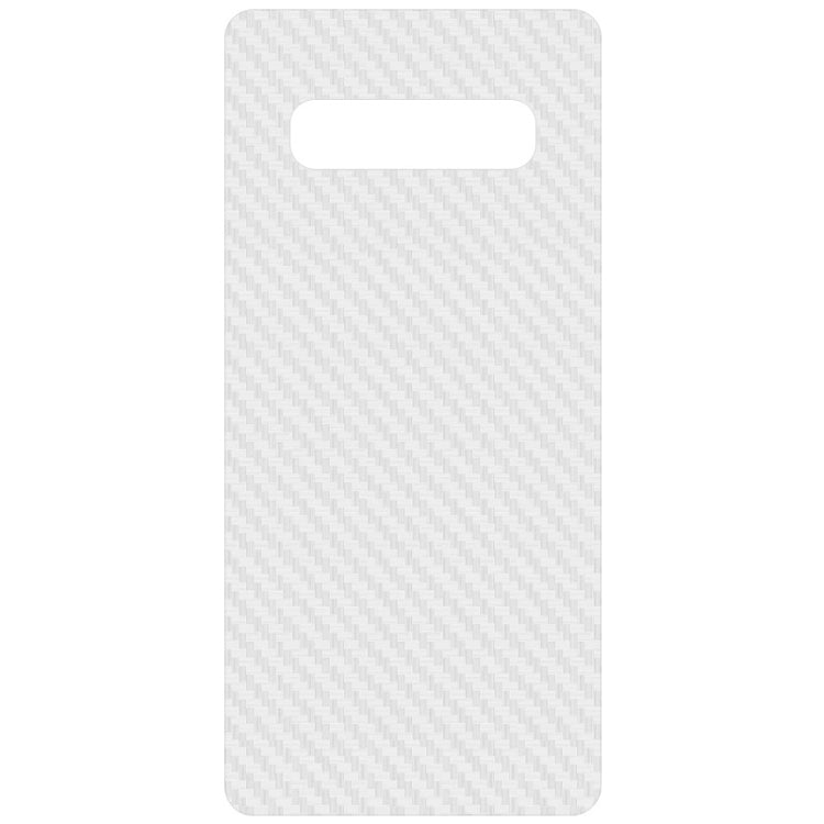 For Galaxy S10+ IMAK Carbon Fiber Pattern PVC Back Protective Film