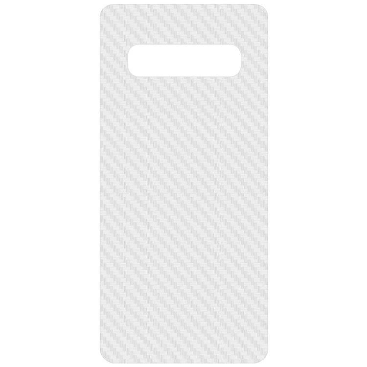 For Galaxy S10 IMAK Carbon Fiber Pattern PVC Back Protective Film