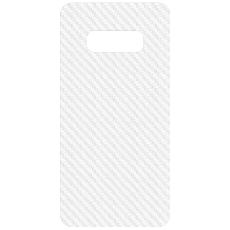 For Galaxy S10e IMAK Carbon Fiber Pattern PVC Back Protective Film
